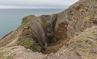 The Devil's Limekiln, a natural pit that's more than 100 m deep