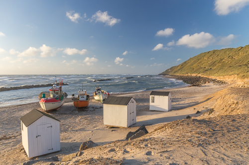 The beach at Lønstrup