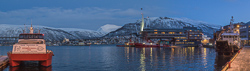 Tromsø at dusk