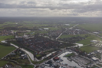 Elburg, with a moat around the city centre