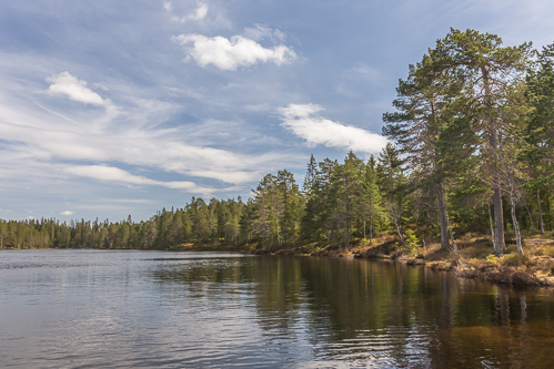 The lake Kobberhaugtjernet