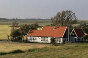 A house just behind the dyke