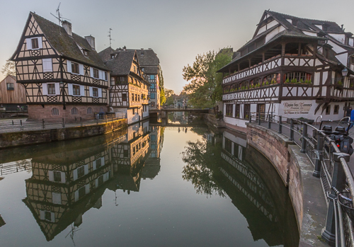 Petit France in the evening