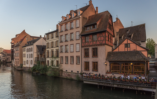 Terrace by the water