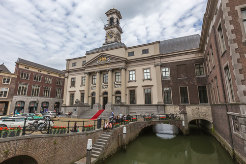 The town hall in Dordrecht