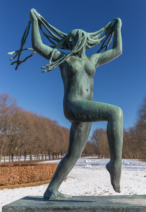 My favourite sculpture: the dancing girl with the wild hair