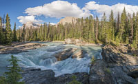 Natural Bridge over the Kicking Horse River