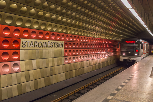 A very cool metro station