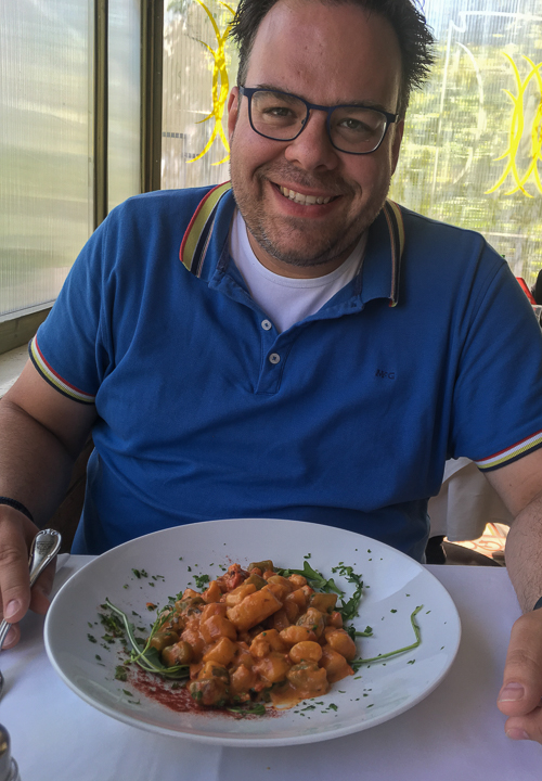 Wonderful gnocchi in Modena