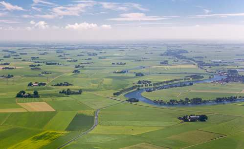 Het Ganzendiep at Kampen, a branch of the IJssel river