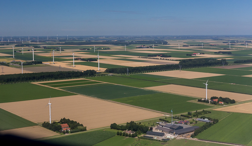 Flevoland and all its windmills