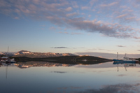 Tromsdalstinden, Håkøya and Lance, all reflected :)
