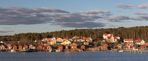 The deserted old town of Fredrikstad on a Saturday morning