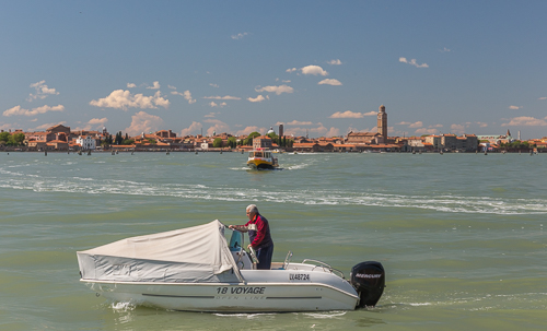 Impressive views over the lagoon