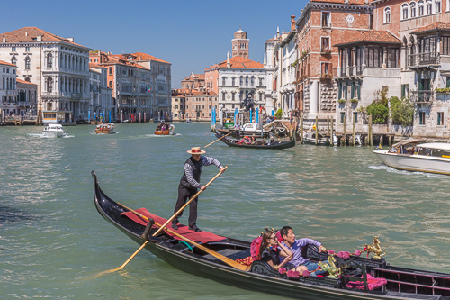 Classic Venice image with a gondola :)