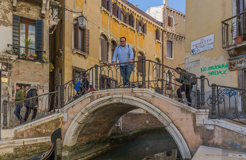 Michiel in Venice :)