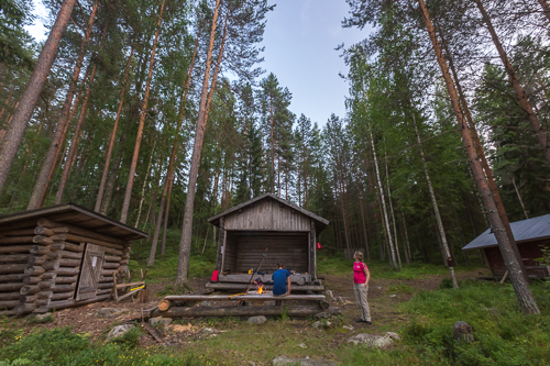 The sauna / fireplace / cabin