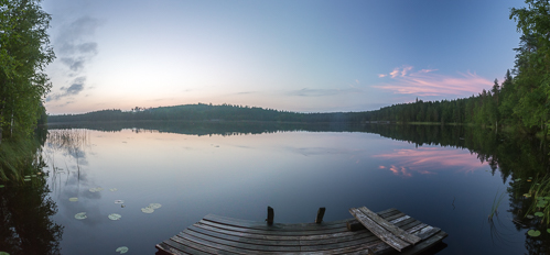 Sunset panorama