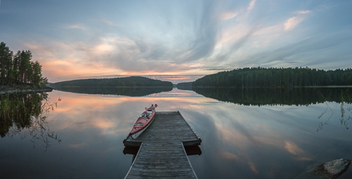 Sunset panorama, I couldn't stop taking photos!