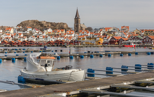 Fjällbacka marina - quite empty this time of year