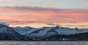 Looking back at Sommarøy with Senja in the background
