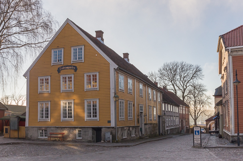 Fredrikstad at sunset