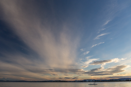 Soft colours after sunset