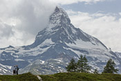 A final view of the Matterhorn from the Leisee, which was where our train departed back to Zermatt