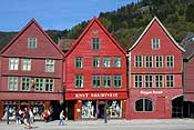 Bergen in the sunshine