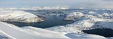 Panorama from the top of Buren