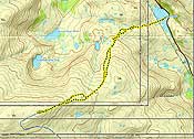 My route up Kjølen