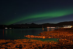 Northern lights seen from Tromsø