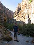 Entering Perivolakia gorge