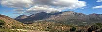 The valley that our village was in, and in the middle you can see Ha gorge