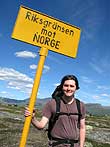 Here we were actually leaving Norway and entering Sweden for a while