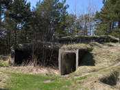 One of the bunkers we explored
